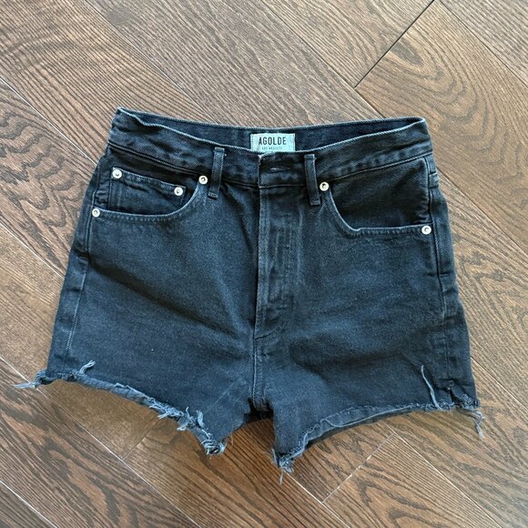 Agolde Parker Vintage Cut Off Short - Picture 2 of 7